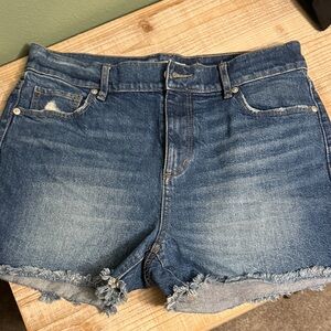 LOFT Classic Blue Jean Shorts